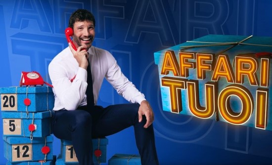 Italian TOP 10 (Feb 9-15, 2026): Affari Tuoi (#1) and Don Matteo (#2) lead; The Voice Kids finale ranks #3 ahead of C’è Posta per Te (#4); Cuori and Milano-Cortina events chart twice
